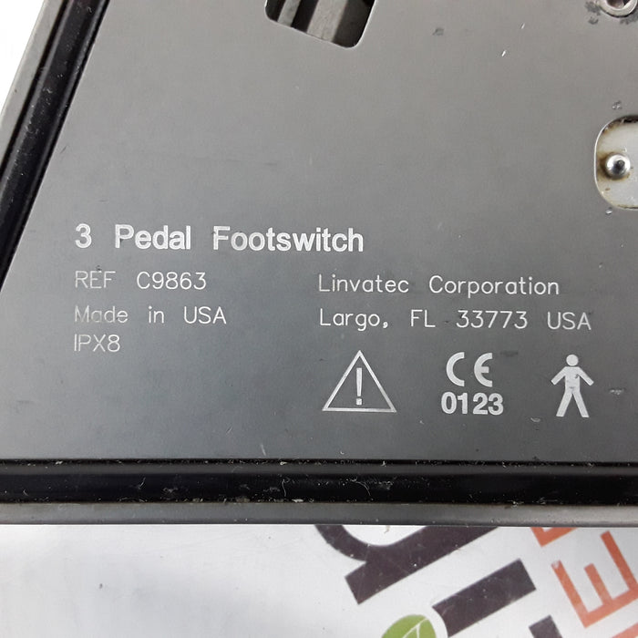 ConMed C9863 3 Pedal Footswitch