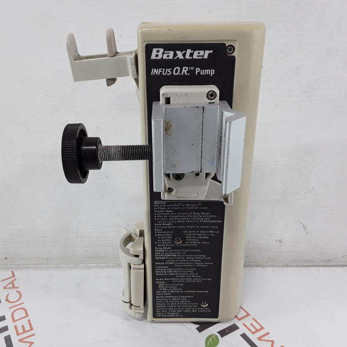 Baxter Healthcare InfusOR Infusion Pump