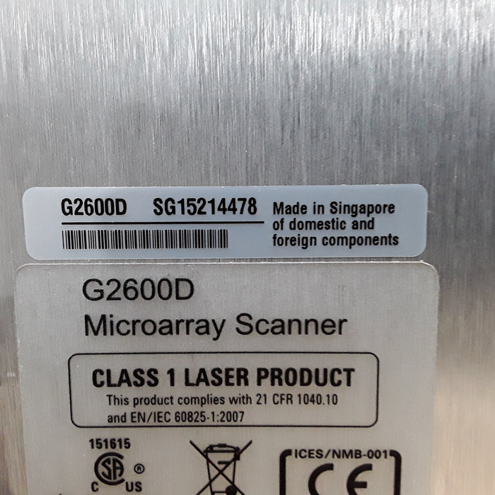 Agilent G2600D Microarray Scanner