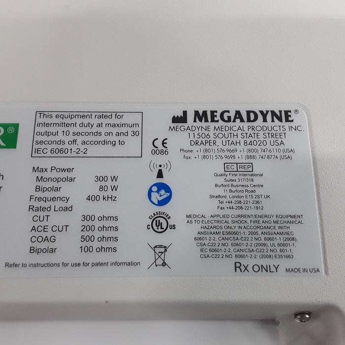 Megadyne Mega Power Electrosurgical Unit