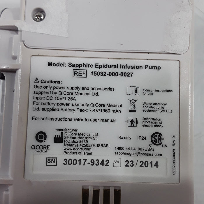 QCore Medical Sapphire Epidural Infusion Pump