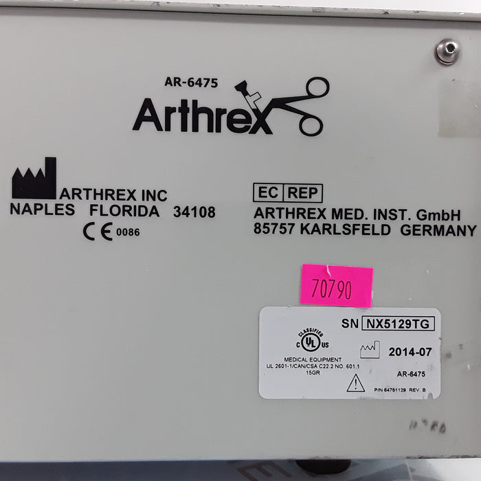 Arthrex AR-6475 Continuous Wave Arthroscopy Pump