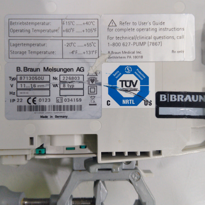 B. Braun Medical Inc. Infusomat Space Infusion Pump