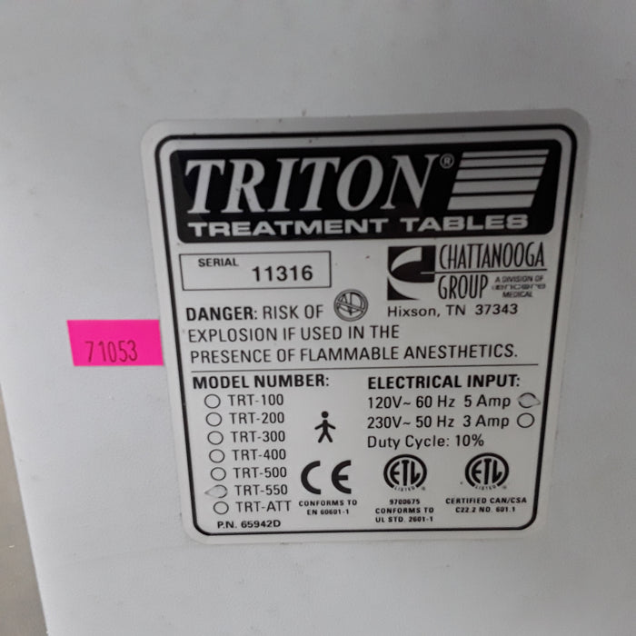 Chattanooga Group Triton TRT-550 Power Base Table