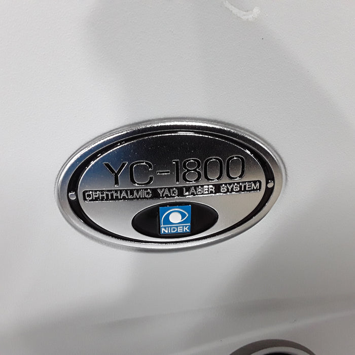 Nidek YC-1800 Ophthalmic YAG Laser System