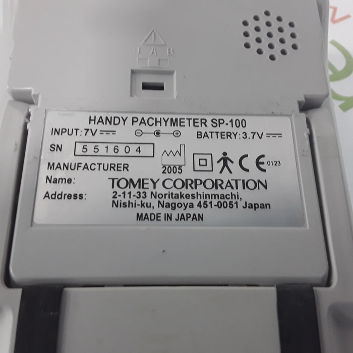 Tomey SP-100 Handy Pachymeter