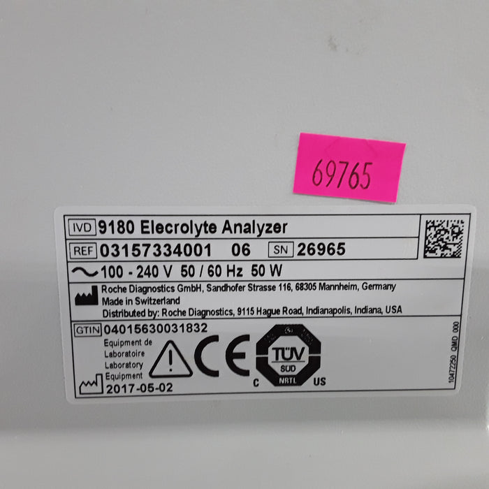 Roche Diagnostics 9180 Electrolyte Analyzer