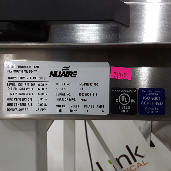 Nuaire NU-PR797-400 Pharmagard Isolator Chamber Glovebox