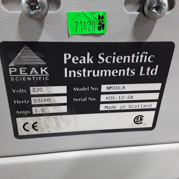 Peak Scientific NM30LA Lab Nitrogen Generator