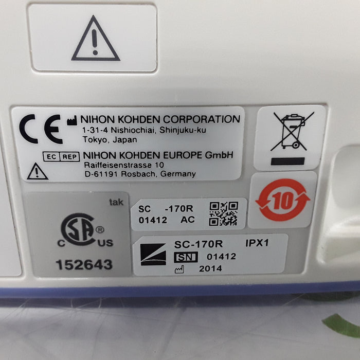 Nihon Kohden BSM-1733 Life Scope PT Transport Patient Monitor