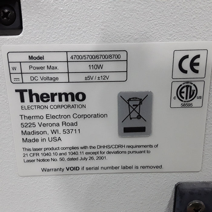 Thermo Scientific Nicolet 6700 FT-IR Spectrometer