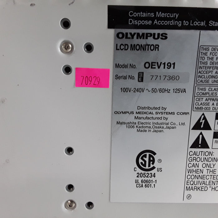 Olympus OEV191 LCD Monitor