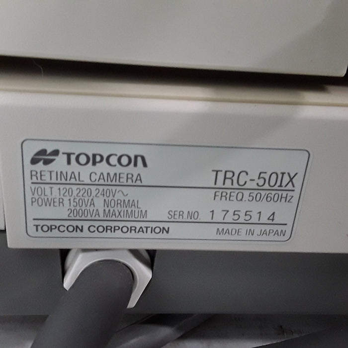 Topcon Medical TRC-50IX Retinal Camera