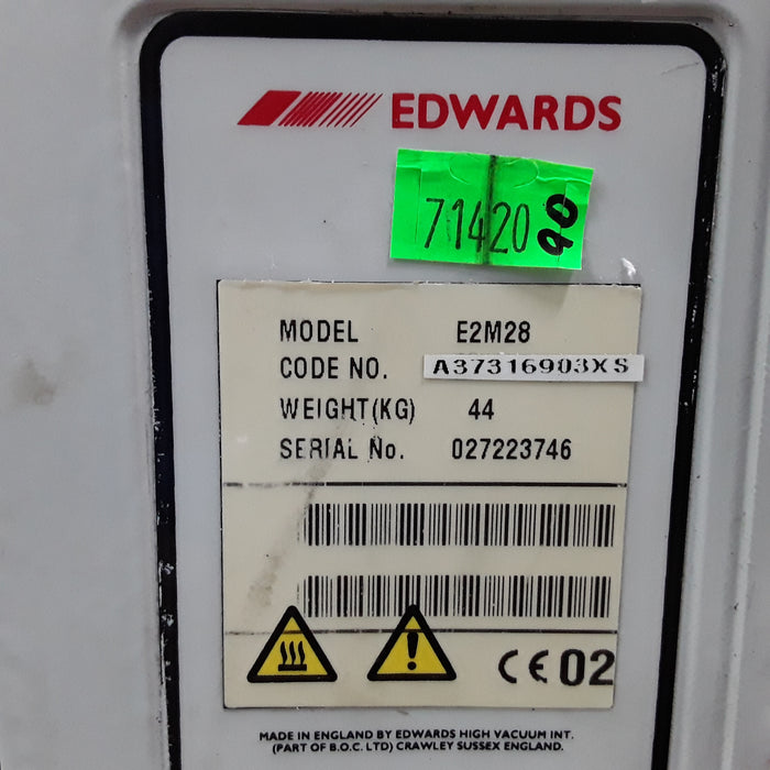 Edwards Vacuum E2M28 High Vacuum Pump