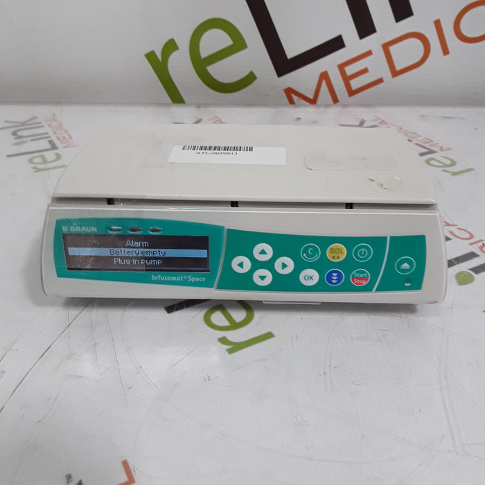 B. Braun Infusomat Space w/AC Adapter Infusion Pump