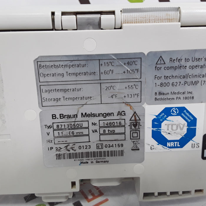 B. Braun Infusomat Space w/AC Adapter Infusion Pump