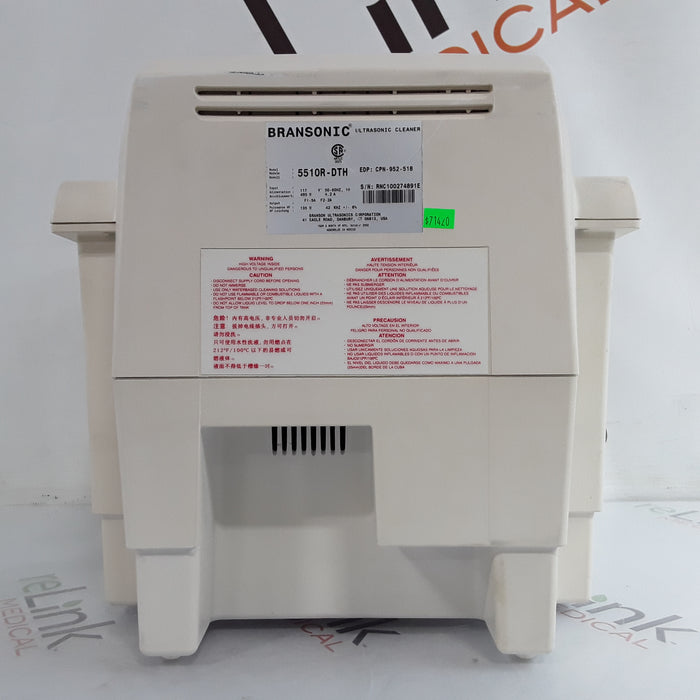 Branson Ultrasonics 5510 Ultrasonic Cleaner