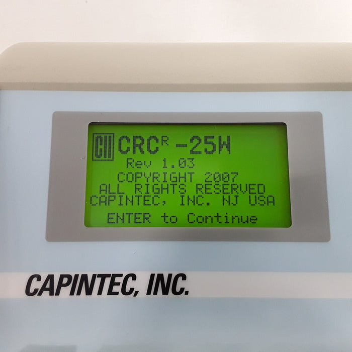 Capintec CRC-25W Radioisotope Dose Calibrator