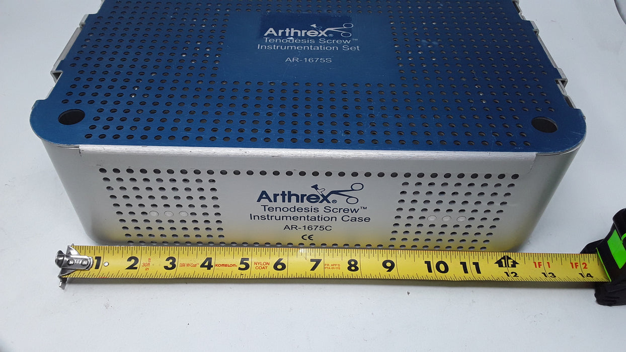 Arthrex AR-1675C Tenodesis Screw Instrumentation Case