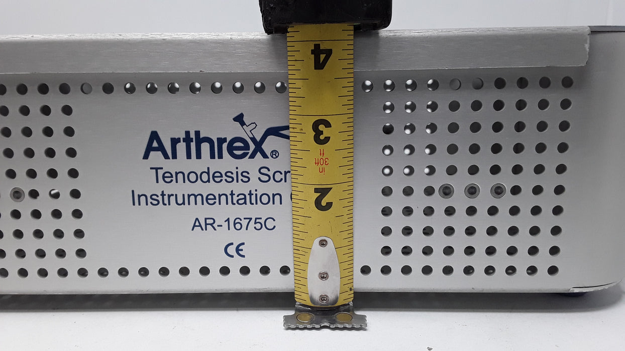 Arthrex AR-1675C Tenodesis Screw Instrumentation Case