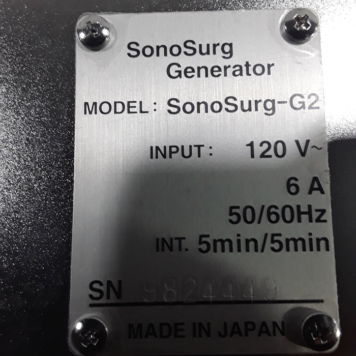 Olympus SonoSurg G2 Ultrasonic Generator