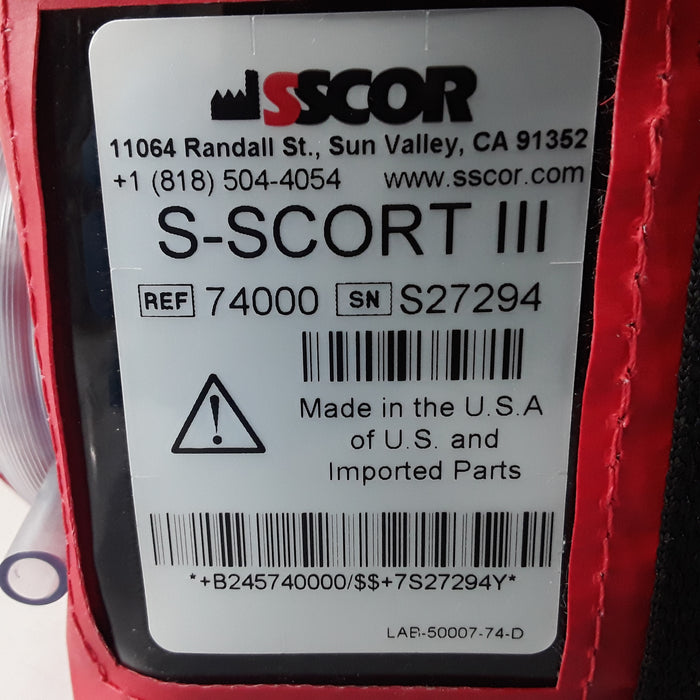 SSCOR, Inc. S-SCORT III Suction Unit