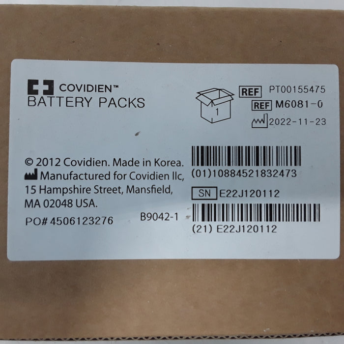 Covidien Rechargable Li-ion Battery Pack