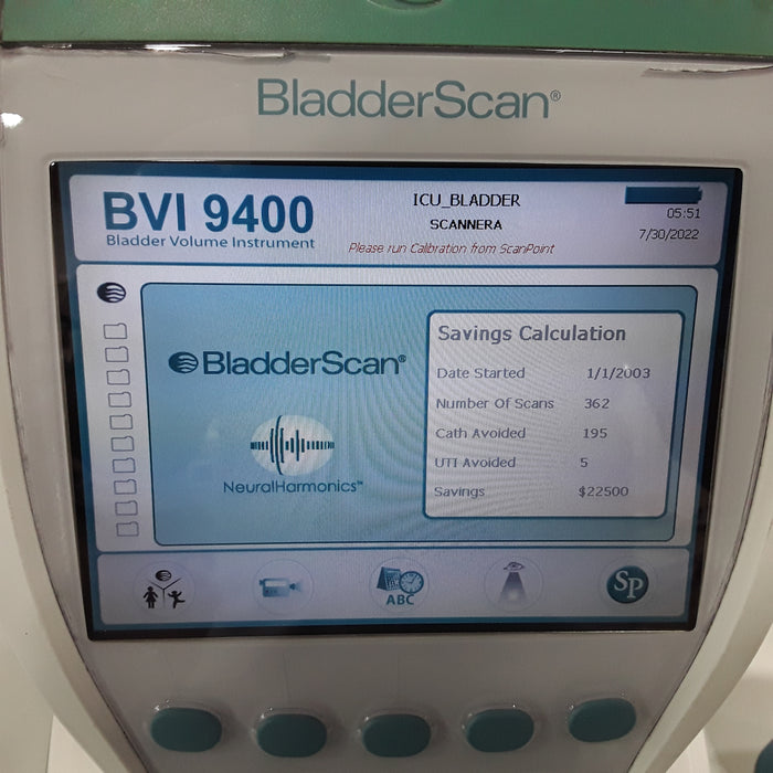 Verathon Medical, Inc BVI 9400 Bladderscan