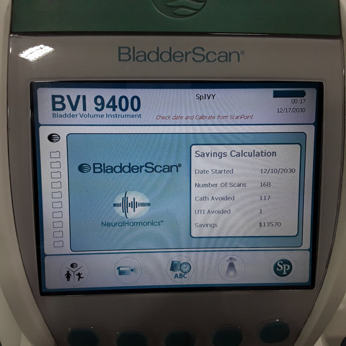 Verathon Medical, Inc BVI 9400 Bladderscan