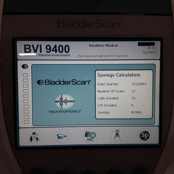 Verathon Medical, Inc BVI 9400 Bladderscan