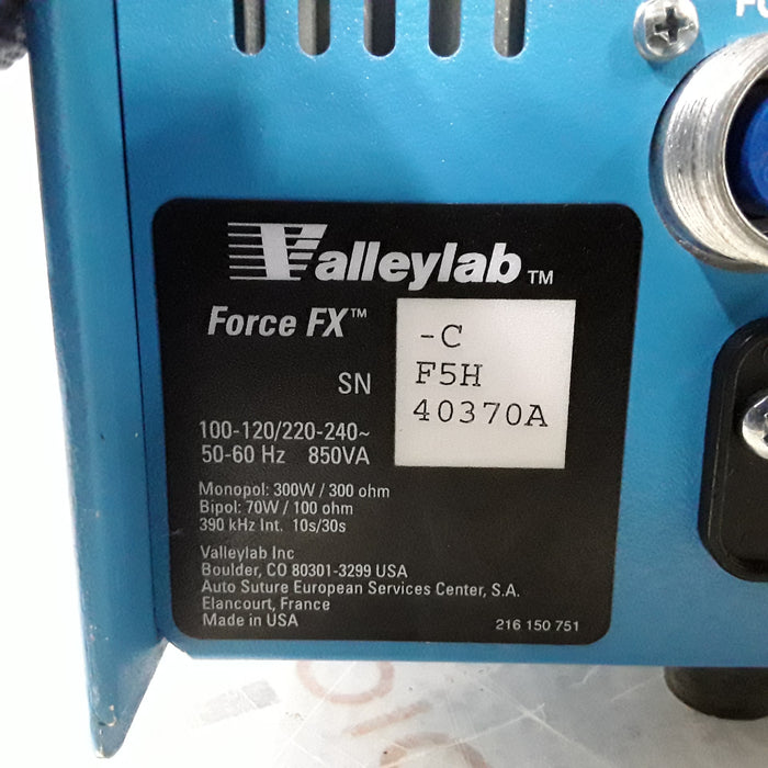 Covidien Valleylab Force FX-C Electrosurgical Generator