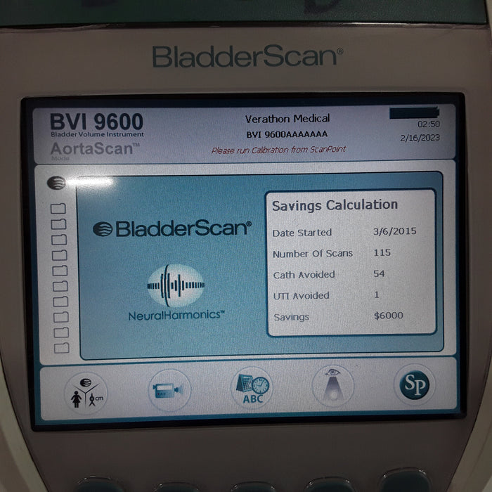 Verathon Medical, Inc BVI 9400 Bladderscan