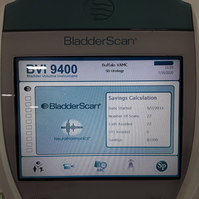 Verathon Medical, Inc BVI 9400 Bladderscan