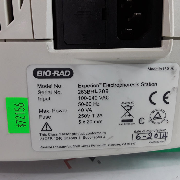 Bio-Rad Experion Electrophoresis Station