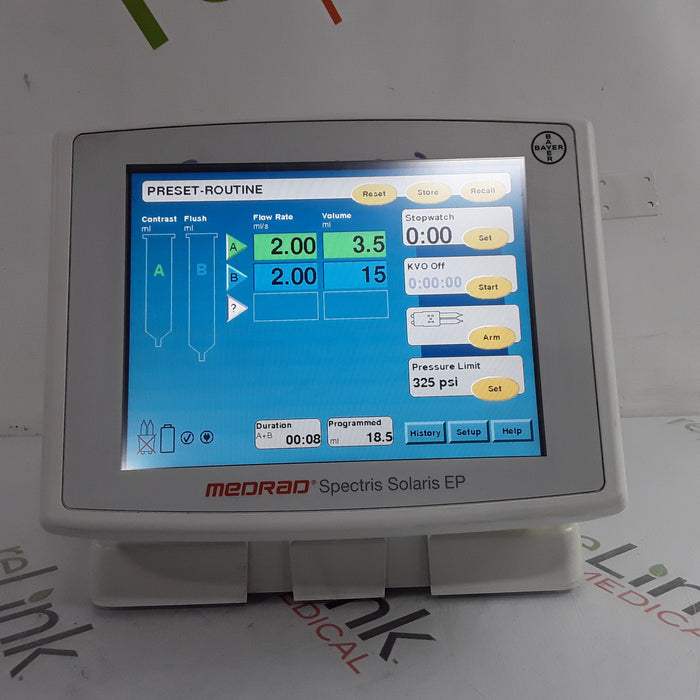 Medrad Spectris Solaris EP Display MR Injection System Monitor