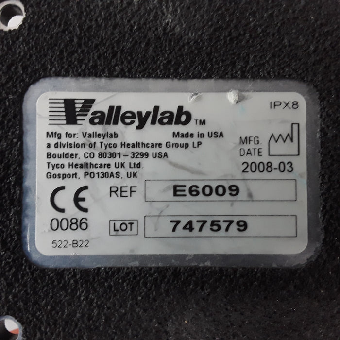 Valleylab E6009 BiPolar Footswitch