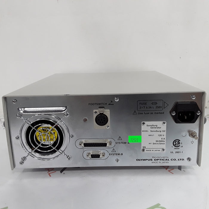 Olympus SonoSurg G2 Ultrasonic Generator