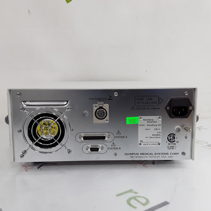 Olympus SonoSurg G2 Ultrasonic Generator