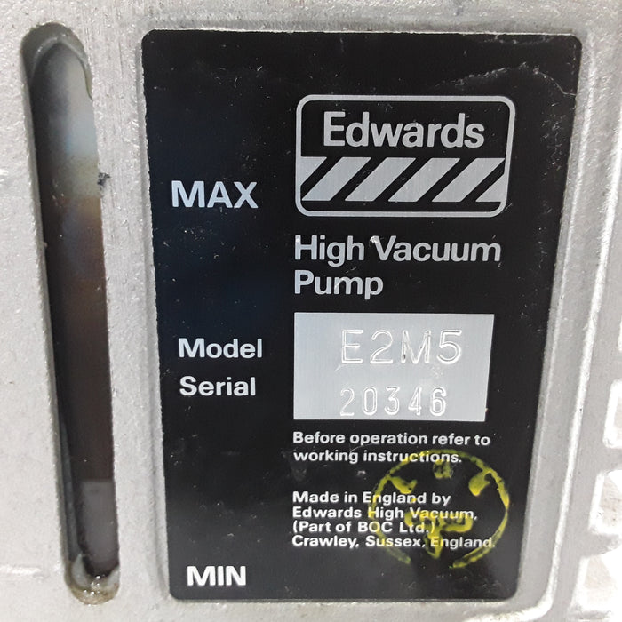 Edwards Vacuum E2M5 High Vacuum Pump