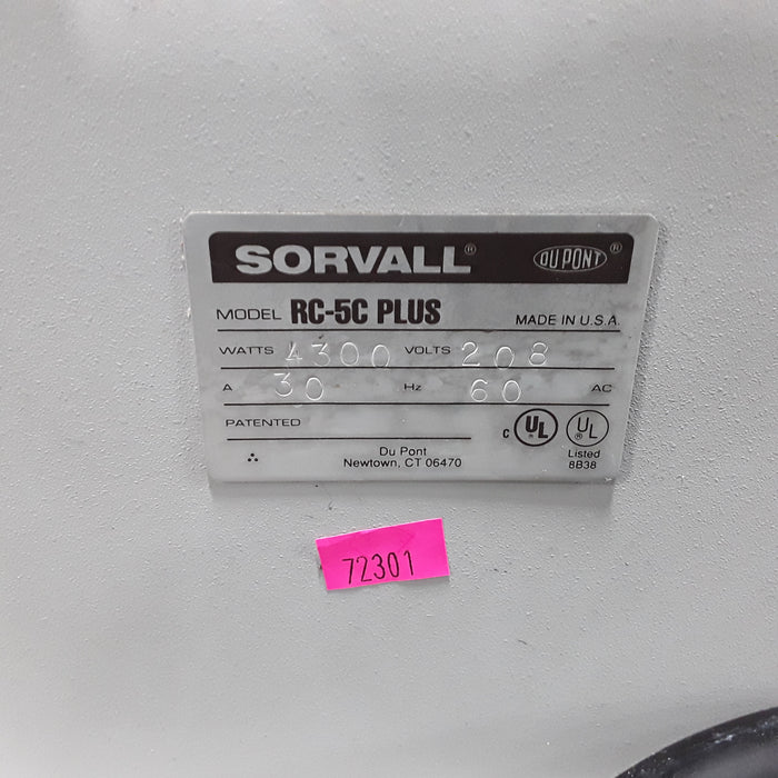 Sorvall RC-5C+ Refrigerated Superspeed Centrifuge