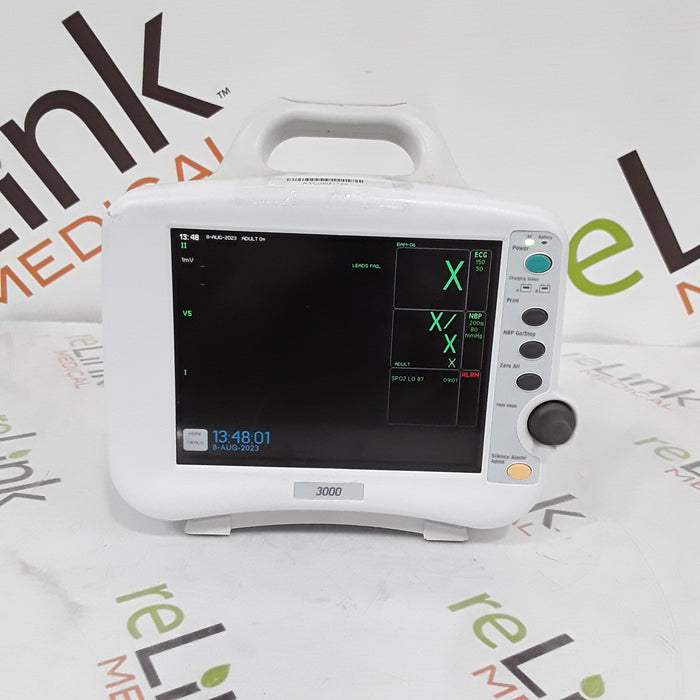 GE Healthcare Dash 3000 - GE/Nellcor SpO2 Patient Monitor