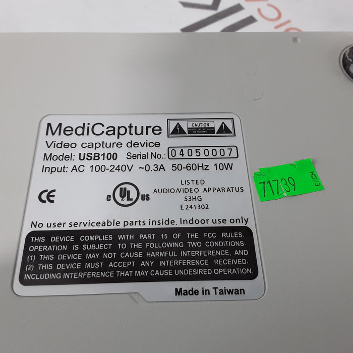 MediCapture MediCap USB100 Medical Image Recorder