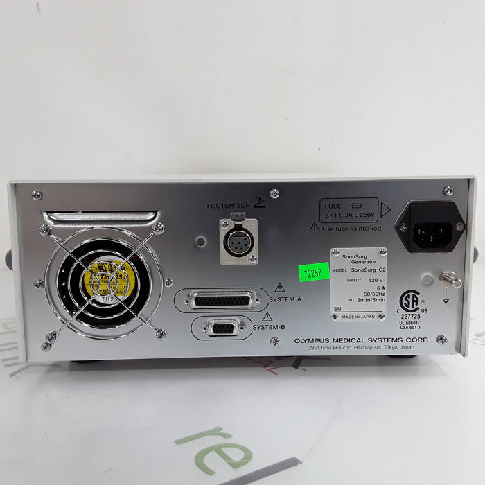 Olympus SonoSurg G2 Ultrasonic Generator