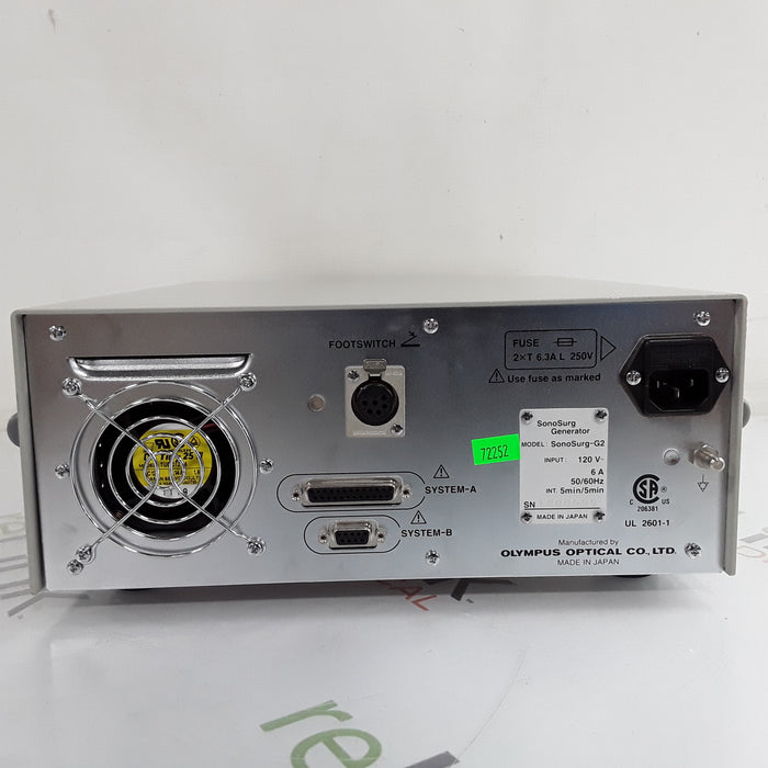 Olympus SonoSurg G2 Ultrasonic Generator