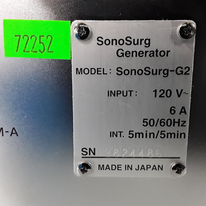 Olympus SonoSurg G2 Ultrasonic Generator