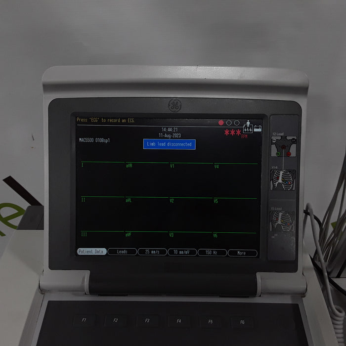 GE Healthcare MAC 5500 w/ CAM Module ECG System