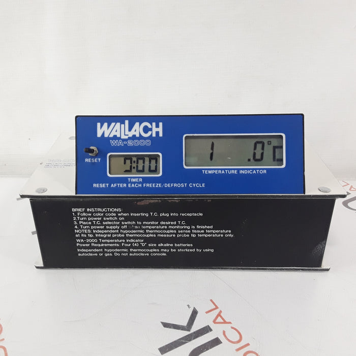 Wallach WA-2000 Cryo Console