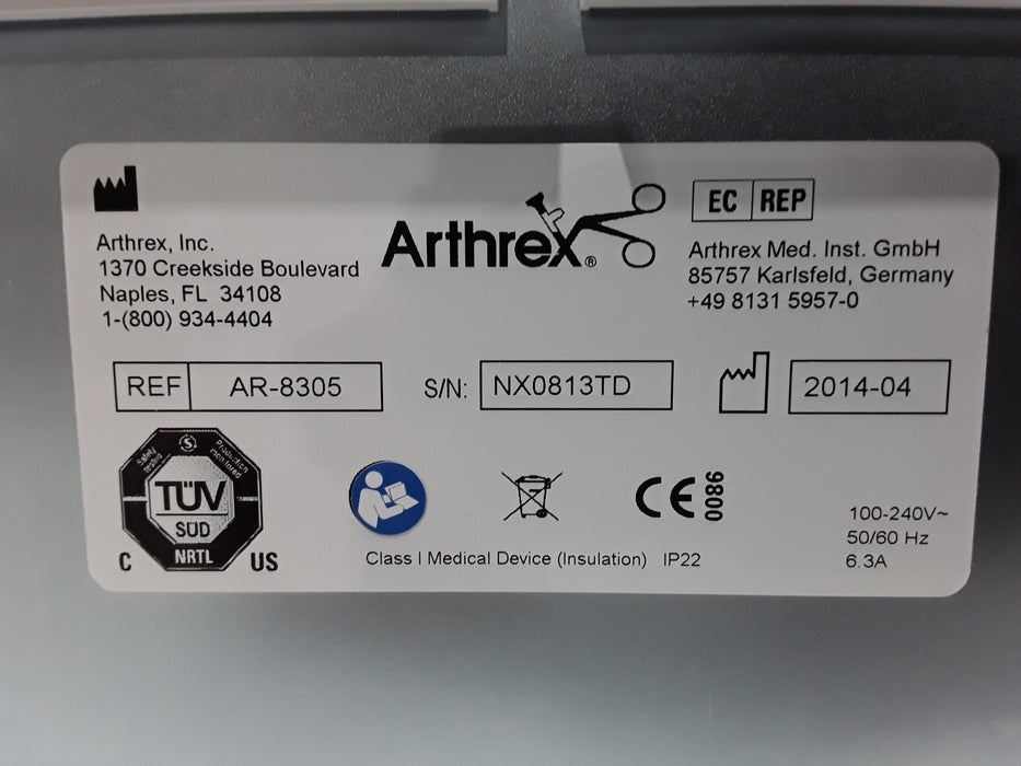 Arthrex Synergy Resection AR-8305 Shaver Controller