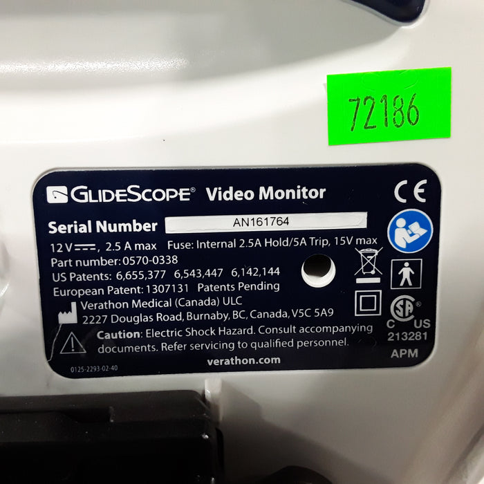 Verathon Medical, Inc Glidescope Video Laryngoscope