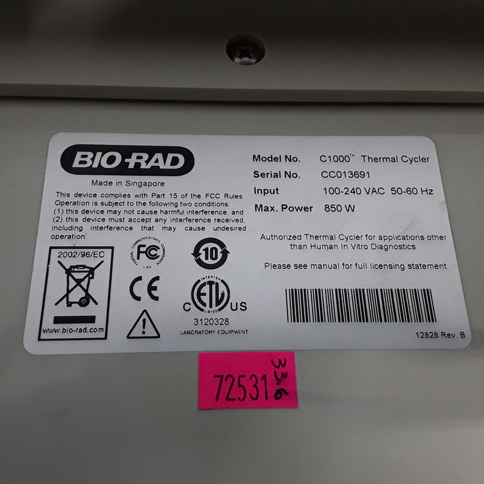 Bio-Rad C1000 Thermal Cycler